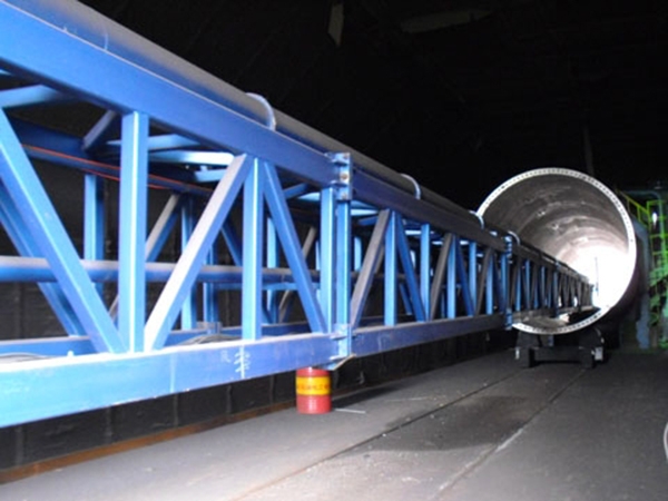 塔筒內(nèi)壁拋丸機