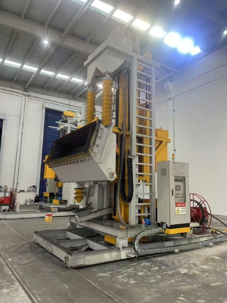 塔筒內(nèi)外壁拋丸機